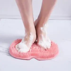 꼼꼼 브러쉬매트 발씻기 발닦이 세척매트