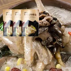 유황먹은 능이 오리백숙 밀키트 3팩