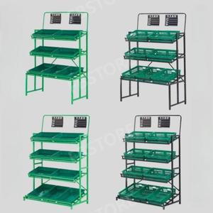 마트 진열대 과일 업소용 랙 마트진열대 야채 선반 매대