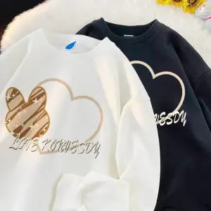 하트래빗 남녀공용 맨투맨 봄 가을 겨울 간절기 긴팔 커플 티셔츠