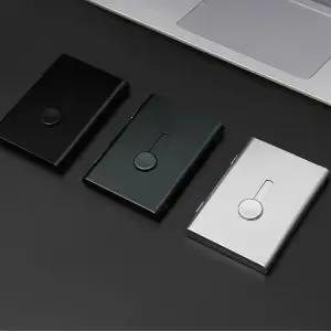 원터치 알루미늄합금 명함 케이스 보관집 자개명함케이스 명품명함케이스 명함케이스