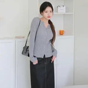 [르포엠]쥬네브 골지 니트 앙상블 4종세트