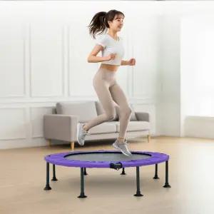 이고진 점핑 트램폴린 원형 접이식 방방이 다이어트 실내 가정용 운동기구 트램펄린