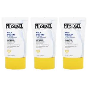 피지오겔 데일리 모이스처 테라피 UV 썬스크린 어드밴스드 30ml(SPF50+) 3개+ 피지오겔 페이셜크림 10ml
