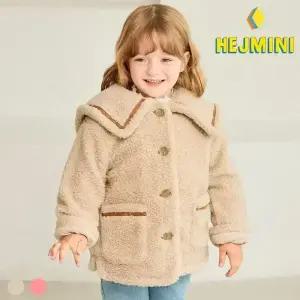 [헤이미니] 샤벳세일러뽀글이코트