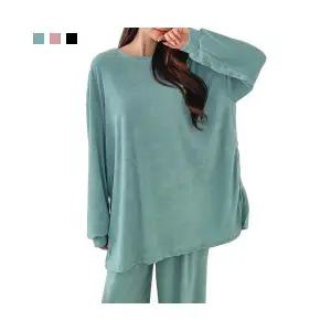 25FW 빅사이즈 테리 맨투맨 츄리닝 세트 긴팔 긴바지 가을 상하 트레이닝셋업 데일리