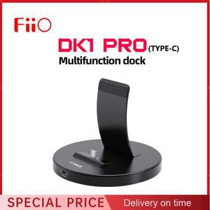 FIIO DK1 PRO 다기능 도크 알루미늄 합금 건설 Type-C 전원 공급 장치 M23 M11 PLUS M15용 USB AUDlO