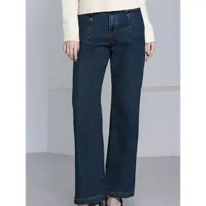 [아날도바시니] 데님 아웃포켓 세미와이드 팬츠 AX10DP23S _P405154388