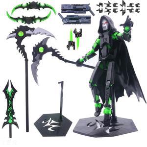 새로운 검객 WUKONG 이동식 액션 럭키 13 노바 더미 피규어 다중 T13