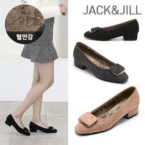 [잭앤질]잭앤질 털안감 골드스퀘어 로퍼(JD2764)