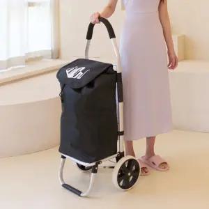휴대용 혼시티 끌끌이 폴딩 가정용 카트 혼시티 가정용카트 수레 쇼핑백 장보기 무소음 손 끌끌이카트