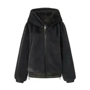 라벨르by신영모피 페이크 밍크 후드 양면 자켓 612061