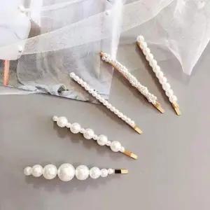 진주 헤어실핀 세트 헤어 머리삔 옆머리 앞머리