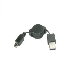 Coms USB 미니 케이블 5P 자동감김 70cm USB 2.0