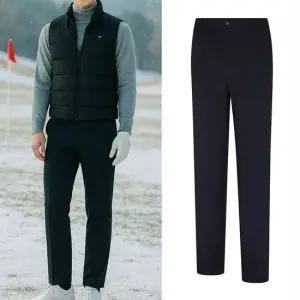 무료배송[비티알공식]남성 겨울 스판 기모 골프 바지