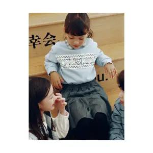 매장정품 빈폴 키즈 BEANPOLE KIDS 약기모 옴브레 체크 셔츠 스카이 블루 (BI5964U03Q) BI5964U03Q 186160