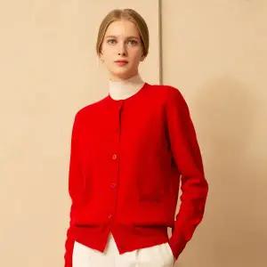 [E.VSEG]앱섹 몽골 캐시미어 100% 여성가디건