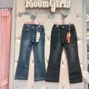 로엠걸즈DP01키링기모부츠컷데님팬츠키링기모부츠컷데님팬츠RGTJ25T1C