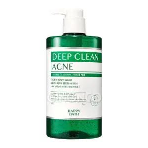 해피바스 딥클린 티트리 아크네 바디워시 900g x1 올인원 등드름
