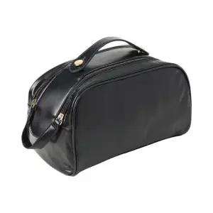 빅오픈 대용량 메이크업 파우치 블랙 여행 트래블 휴대 화장품가방 대용량메이크업파우치