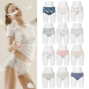 [라페어](김해점)레트로레이디 인견 팬티 12종 패키지 LLMLB251-MT