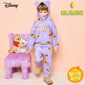 [헤이미니] [디즈니]곰돌이푸 귀욤후드왕기모상하복