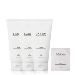 [라곰](강남점)마이크로 폼 클렌저 150ml 트리플 세트(+클렌징 브러쉬 증정)