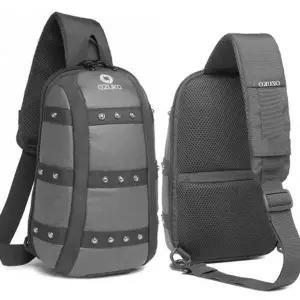 인기 트렌드 슬링백 남성 바디백 가방 다크그레이-WFFP22C