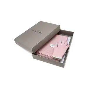 [NS홈쇼핑]JAMU5F501 [선물포장][여성]핑크 울캐시미어혼방 머플러장갑세트..