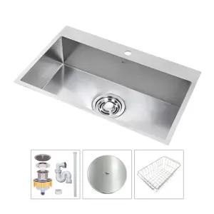 백조씽크 ECNRW8630 + 코트랩 엔지 올스텐 배수구 + 고니 스텐커버