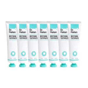 [치아미백] (7개) 치과동일성분 식약처심사 화이트닝 치약