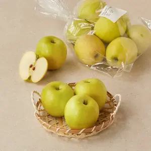 작아도 맛있는 노란 황옥 사과 1.5kg (7~12입) 봉