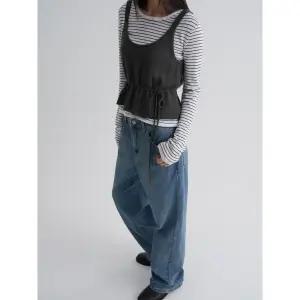 [에잇세컨즈] 세미 와이드 기모 데님  블루 (355X21LP1P)