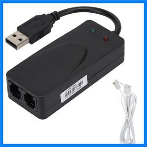 R2LA USB2.0 56K 팩스 모뎀 외부 하드웨어 모뎀 USB 데이터 모뎀 음성 팩스 데이터 모뎀