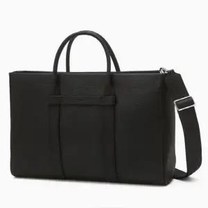 [NS홈쇼핑][헤지스ACC] HJBA5F031BK 블랙 단색 소가죽 서류가방[35493681]