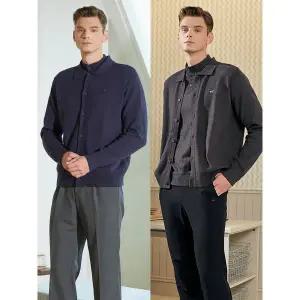 [하프클럽/울시]25FW신상 남성 가디건_2종 택1 APWSCD25F08M