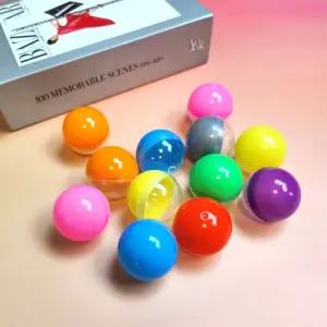 (32mm 30P 1SET) 컬러 반투명 뽑기 캡슐/원형/공캡슐/빈캡슐/캡슐통/이벤트/추첨용/프라스틱/플라스틱/행사
