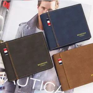 [콩심팥심]프렌치 심플 캐주얼 남성 학생 청소년 지갑 반지갑