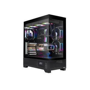 ZOTAC MEK AI 강화 게이밍 PC 데스크탑 컴퓨터 - NVIDIA GeForce RTX 5090, AMD Ryzen 7 9800X3D 최대 5.2GHz, 32GB DDR5 RGB, 2TB NVME M.2 SSD, 1300W 80+ 골드 PSU, WiFi 7, Windows 11