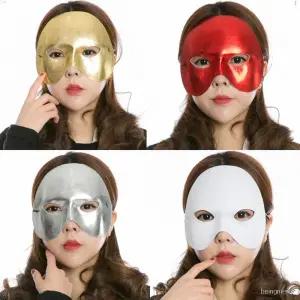 할로윈 파티 무도회 성인용 반가면 행사복 분장 베네치안 가면 골드 레드 실버 화이트