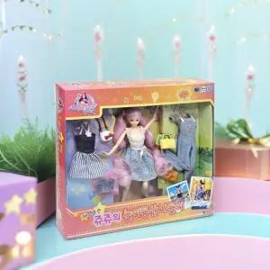 쥬쥬의 놀이동산 나들이 시크릿쥬쥬 인형 캐릭터 인형놀이 옷입히기 구체관절 코디 공주 역할