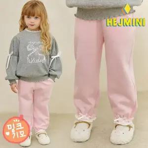 [헤이미니] 셔링프릴단밍크기모팬츠