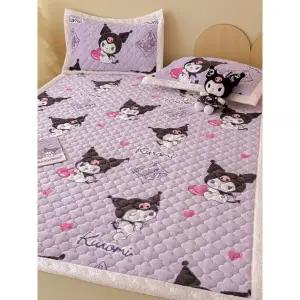 쿠로미 침대매트 겨울 매트리스 산리오 시트 더블 싱글 매트 커버