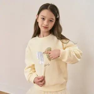 [로엠걸즈] 기모 라운드 스 셔츠 RGMA25TY2_7358