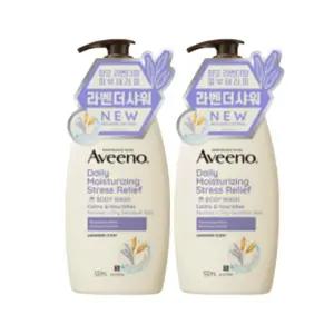 아비노 데일리 스트레스 릴리프 바디 워시 532mL 2개