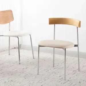 [아트박스]/마전동상회 원목 식탁의자 등받이 의자 카페 인테리어 체어