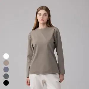 에버라스트 여성 레귤러핏 긴팔 티셔츠 기본티 긴팔티