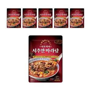 차오차이 시추안마라탕 500g, 6개