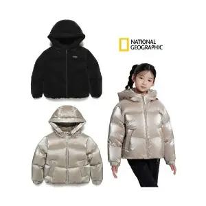 [내셔널지오그래픽키즈]K254GDW010 여아 글라리스 덕 다운 점퍼 여아 패딩_s