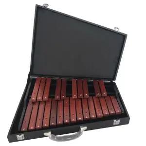 로즈 우드 실로폰 25 노트 전문 실로폰 초급 Orff 타악기 연습 희귀 악기